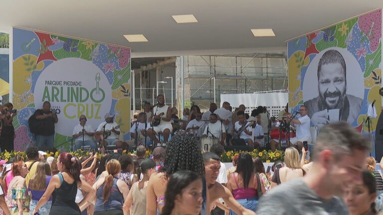 Inauguração do Parque Piedade Arlindo Cruz
