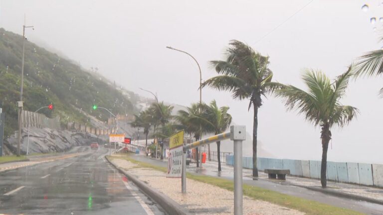 Rio tem alerta de ressaca da Marinha e passagem de frente fria