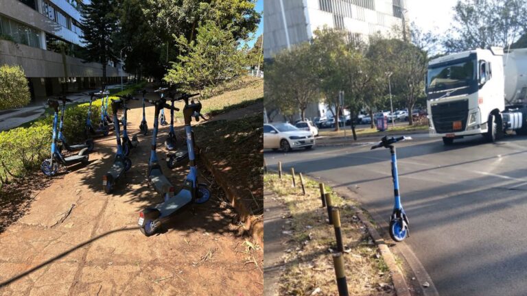 Empresa condenada a indenizar homem que tropeçou em patinete elétrico