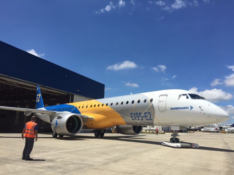 Embraer registra carteira de pedidos de US$ 31,3 bilhões, a maior da história
