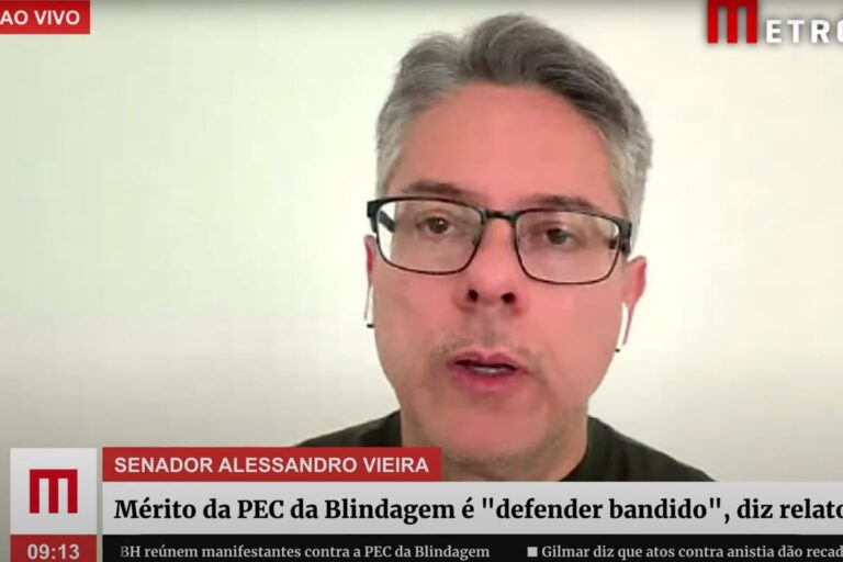 Senador alerta sobre manifestações contra PEC da Blindagem