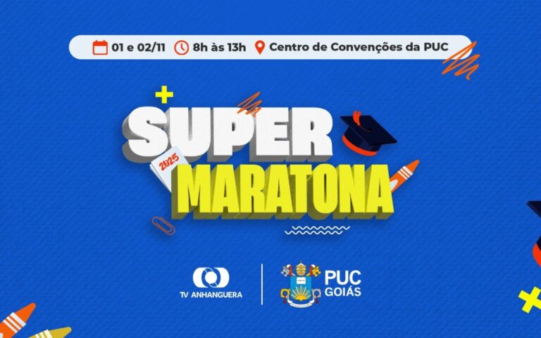 Super Maratona para o Enem 2025: mais de 3,8 mil inscritos