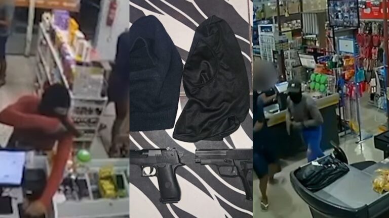 Criminosos usam réplicas de armas em assaltos a comércios em Castanhal
