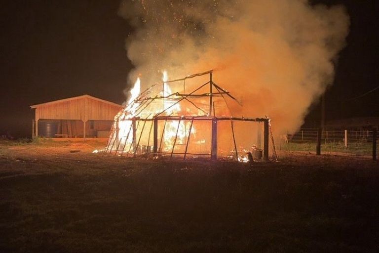 Incêndio destrói maloca sagrada dos indígenas Puruborá em RO
