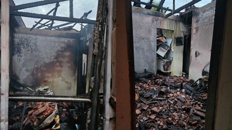 Incêndio em MG deixa um morto e outro ferido gravemente