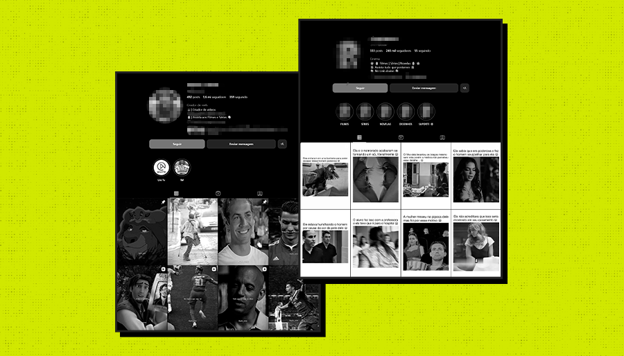 Perfis no Instagram promovem serviços de streaming pirata