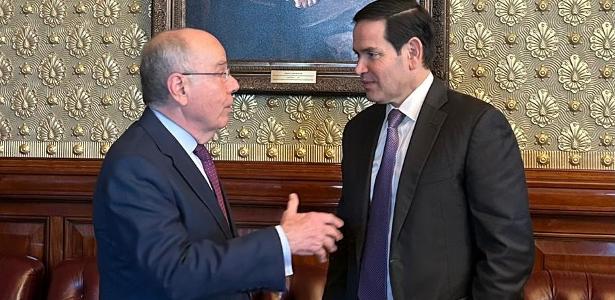 Reunião com Rubio surpreende Planalto e reforça laços com os EUA