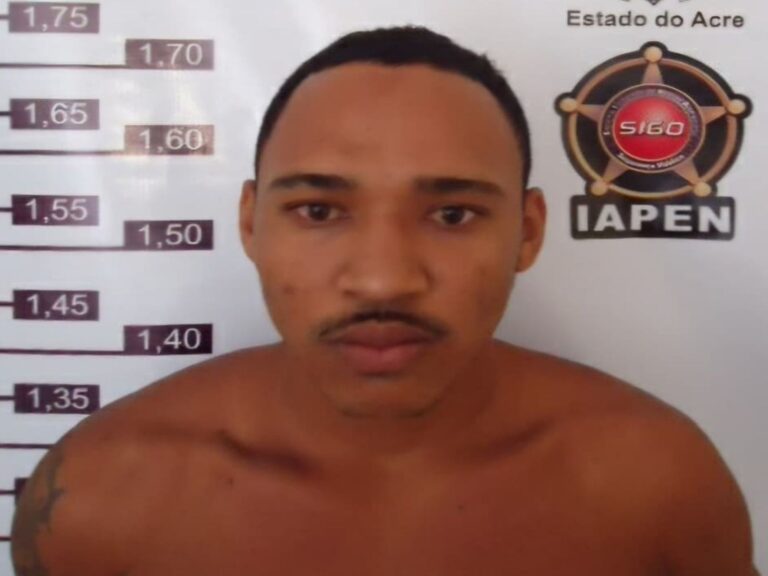 Detento que fugiu enquanto trabalhava em obra é recapturado no AC