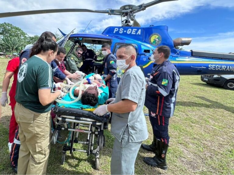 Resgate aéreo de jovem baleado no Acre interrompido por mau tempo