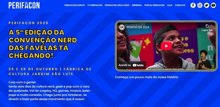 PerifaCon 2025: celebração da diversidade e cultura pop nas periferias de SP