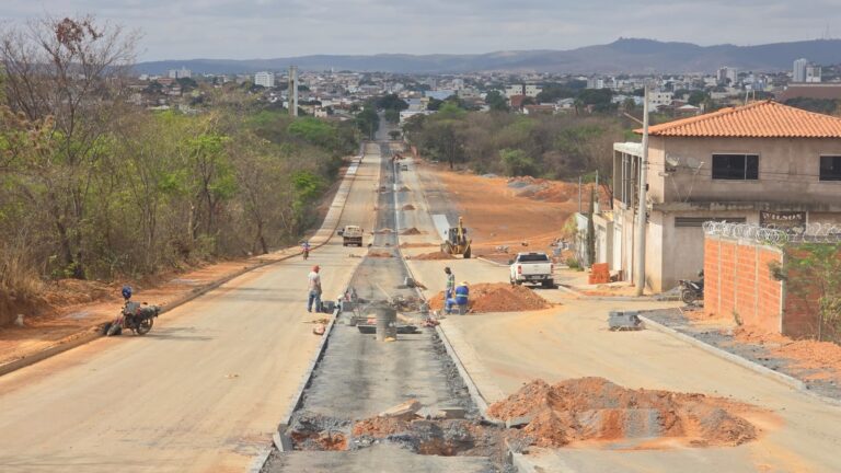 Obras da Radial Norte em Montes Claros estão na fase final