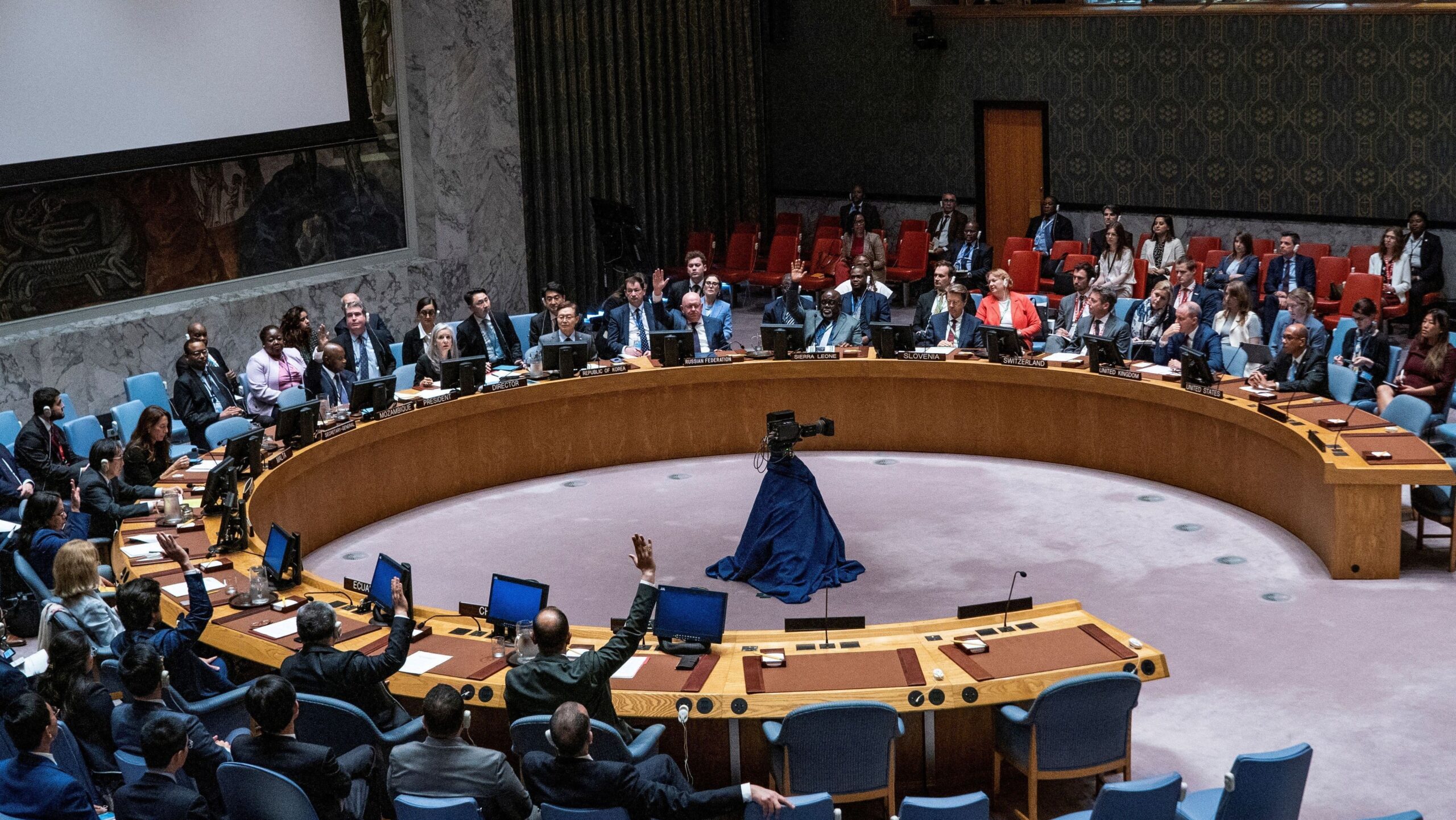 Conselho de segurança da ONU discute drones russos na Polônia