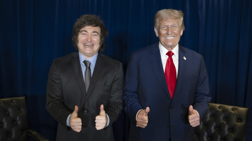 Trump diz que ajuda à Argentina depende de Milei vencer eleição