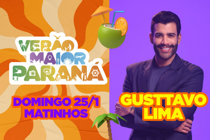 Gusttavo Lima é a nova atração do Verão Maior Paraná