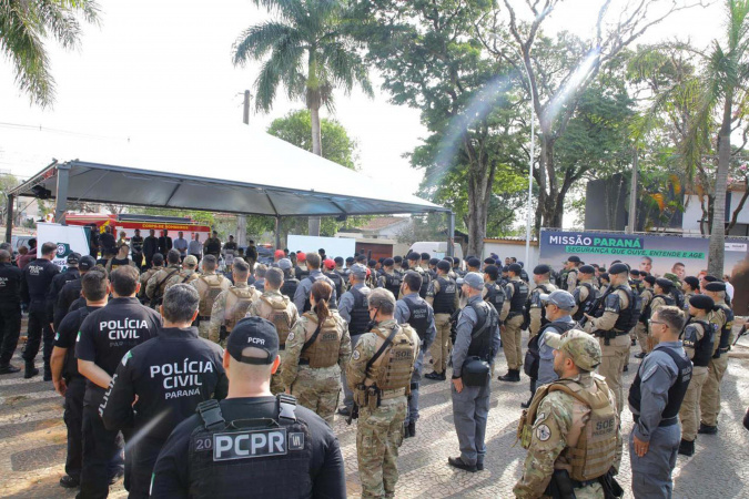 Missão Paraná IV leva segurança e atendimento ao Litoral do Estado