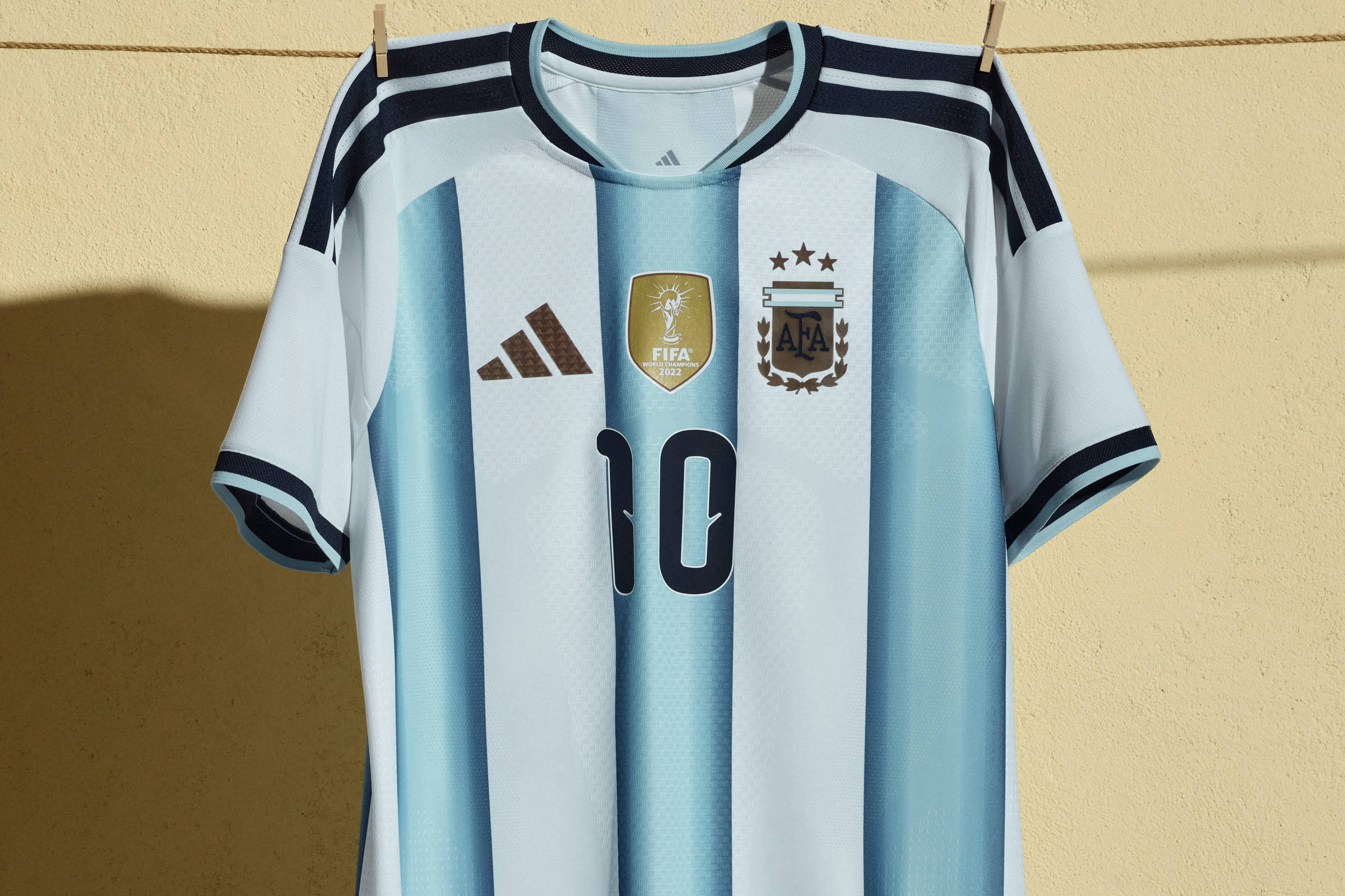 Uniforme da Argentina para a Copa de 2026