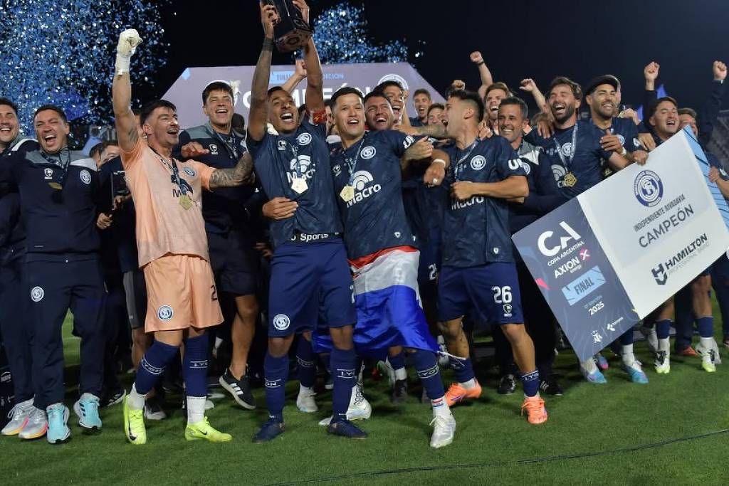 Independiente Rivadavia conquista Copa Argentina e estreia na Libertadores