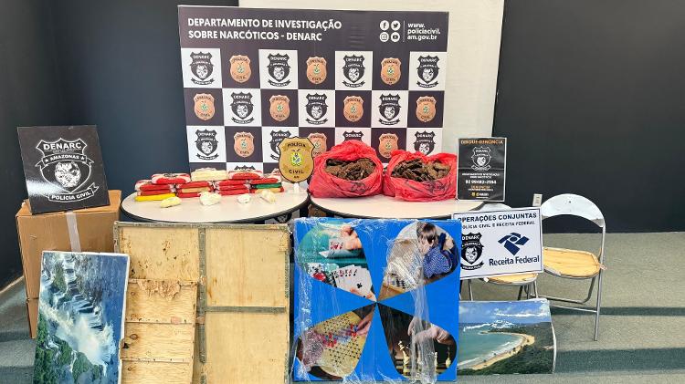 Cocaína negra: operação revela nova forma de tráfico no Amazonas