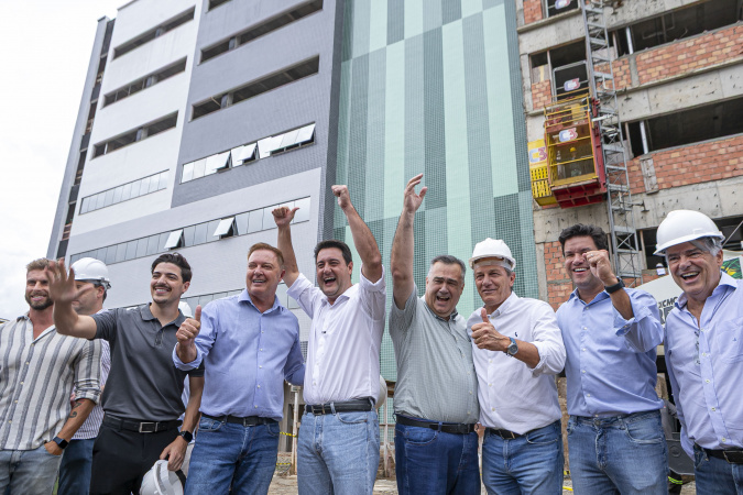 Obras do hospital geral de Colombo avançam com investimento estadual