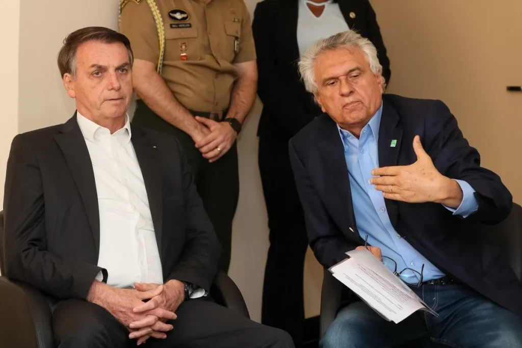Bolsonaro e Ratinho Junior