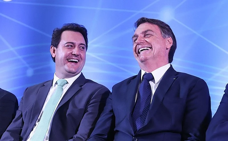 Bolsonaro visita Curitiba para evento do PL e almoço com Ratinho Junior