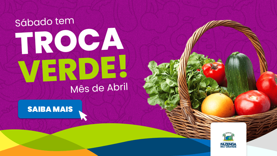 Programa Troca Verde retorna em Abril em Fazenda Rio Grande