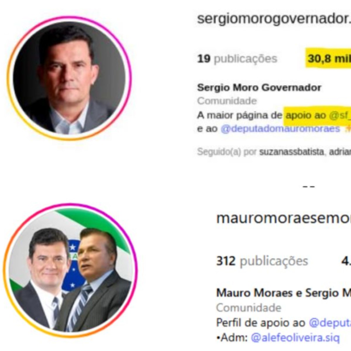 Justiça Eleitoral nega pedido de retirada de postagens a favor de Sérgio Moro