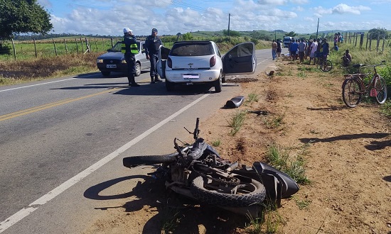 Tragédia na SE-170: Colisão Frontal Tira a Vida de Motociclista em Riachão do Dantas