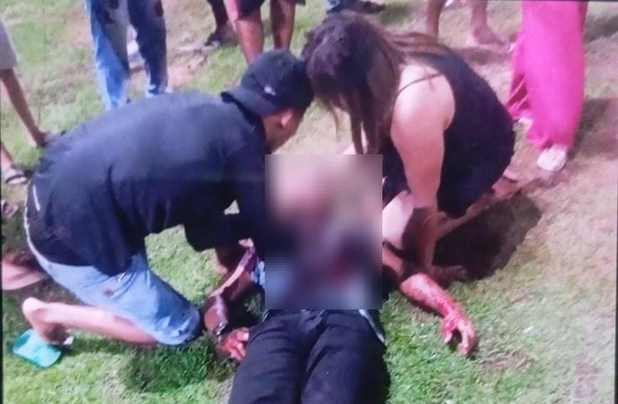 Violência em São João da Baliza: Homem é assassinado a facadas em bar; suspeito foge
