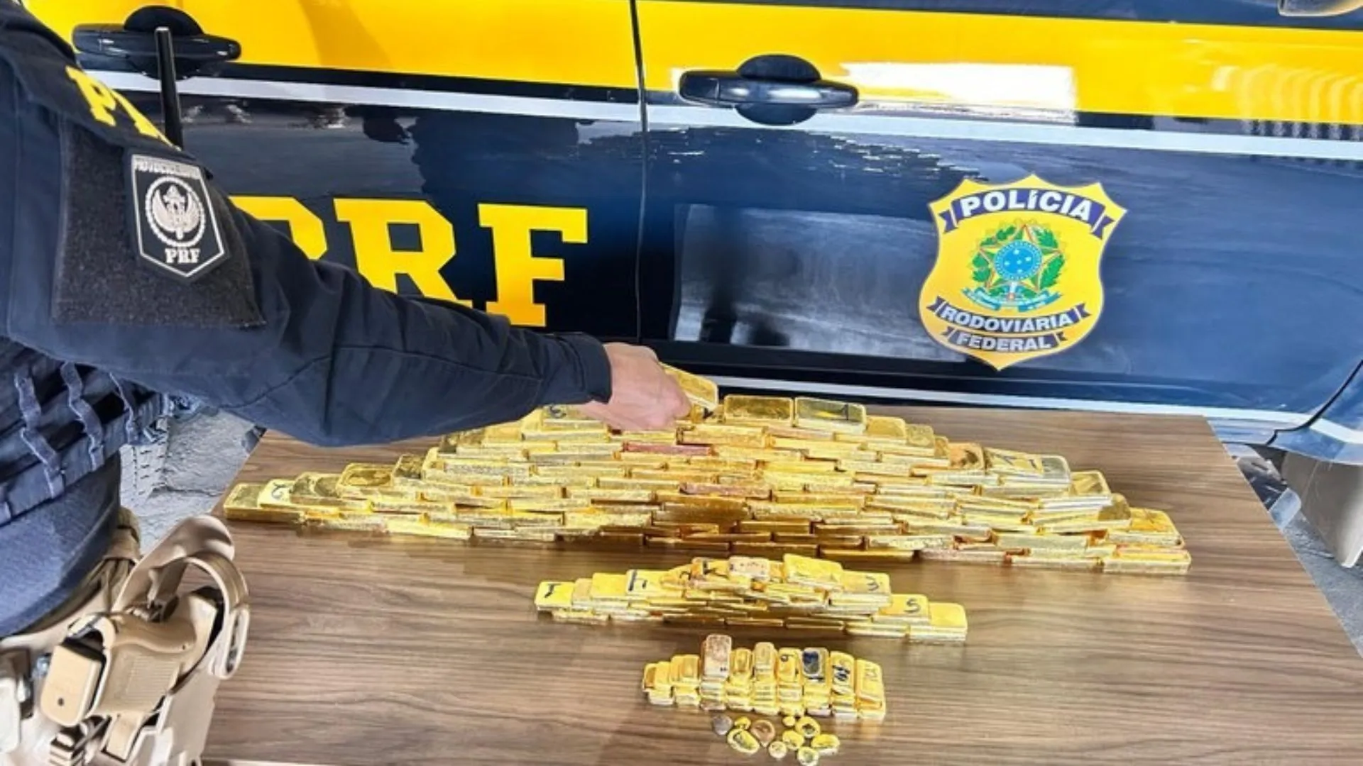 Mega Apreensão em Roraima: PRF Confisca Carga Milionária de Ouro Escondida em Picape