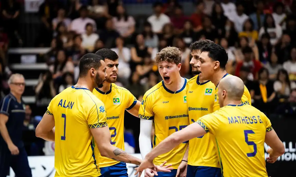 Brasil Garante Bronze na Liga das Nações de Vôlei Após Vitória Sobre a Eslovênia