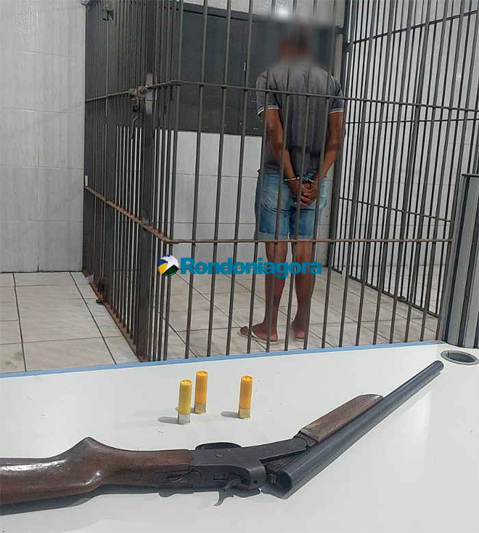 Denúncia Anônima Resulta em Prisão por Porte Ilegal de Arma em Porto Velho