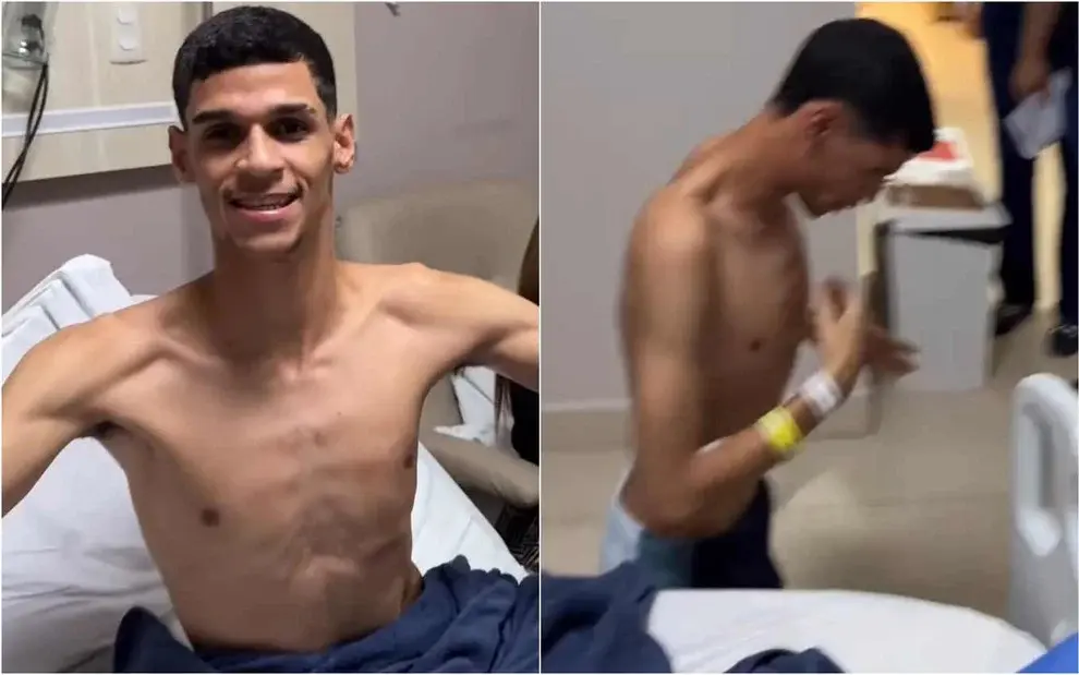 Luva de Pedreiro emociona ao celebrar alta hospitalar após internação urgente