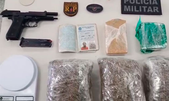Ação da PMSE Resulta em Apreensão de Armas e Drogas em Nossa Senhora do Socorro