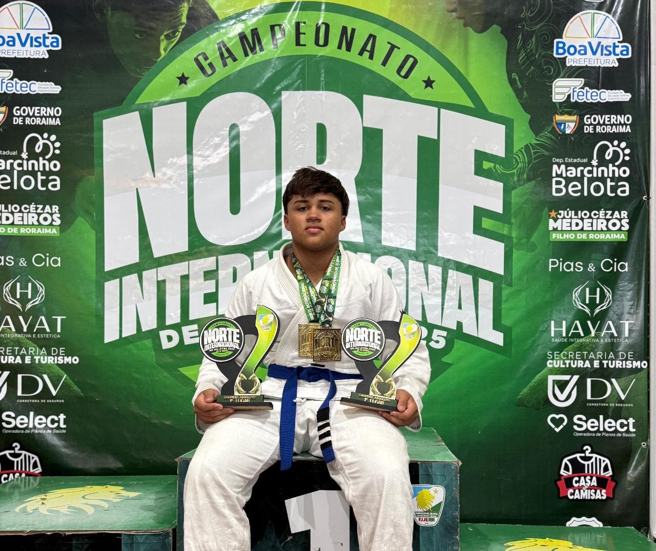 Fenômeno do Jiu-Jitsu Roraimense, Fernando Halyson Leal, Brilha no Norte Internacional
