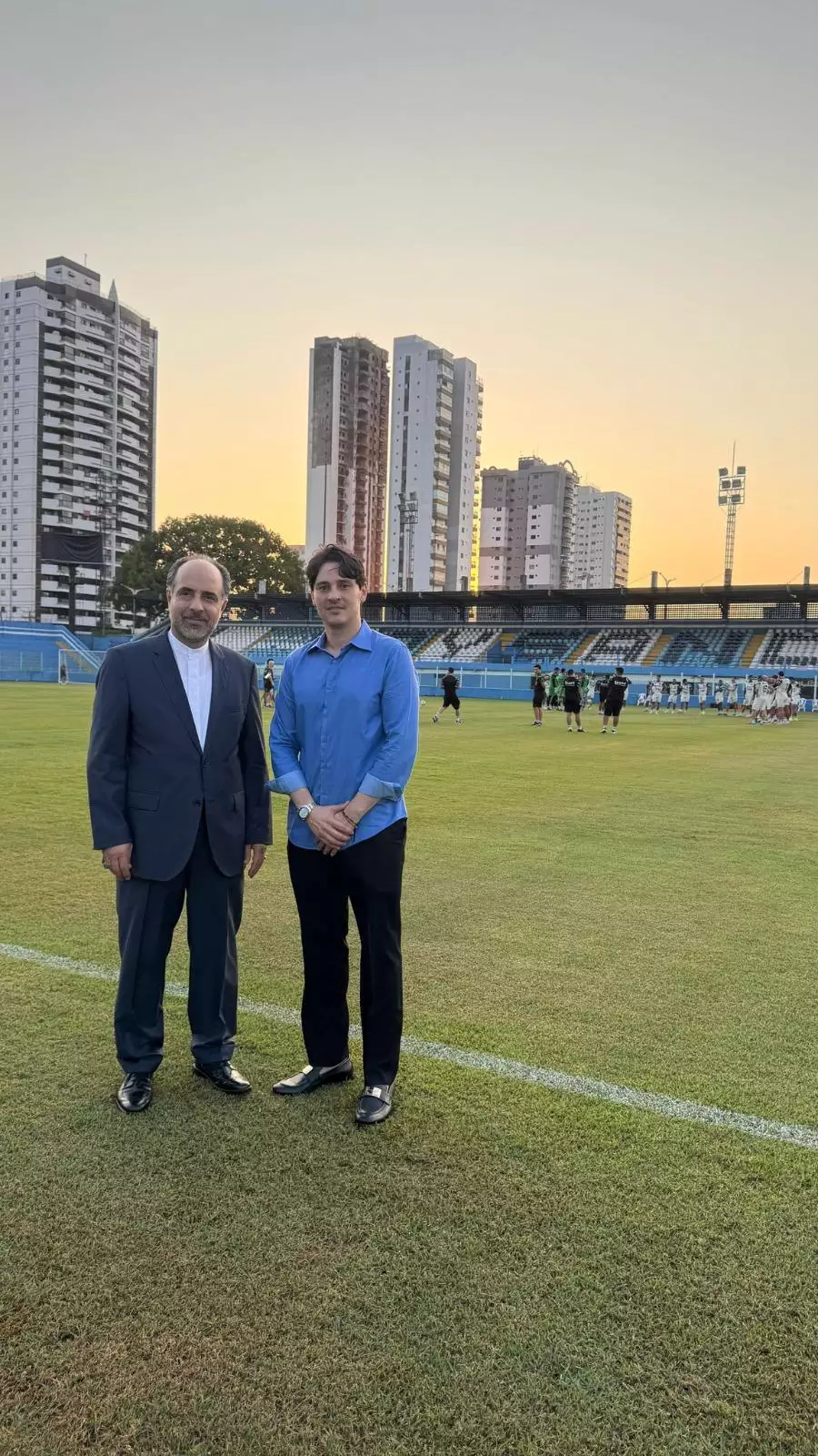 Embaixador do Irã Visita o Paysandu e Abre Debate Sobre Futuras Parcerias no Futebol