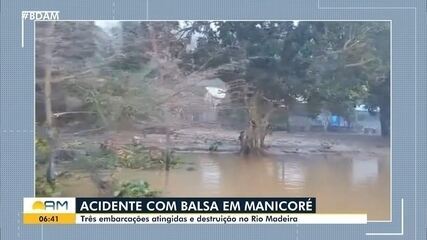MP denuncia condutor de balsa que colidiu com casas e matou quatro