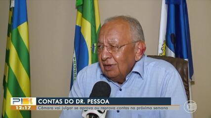 Vereadores de Teresina votam contas do ex-prefeito Dr. Pessoa