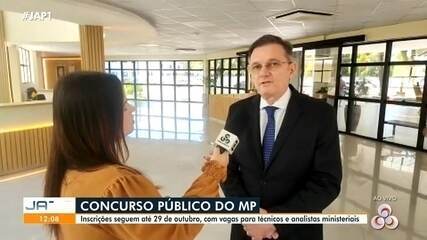 Inscrições para o concurso do MP-AP se encerram hoje