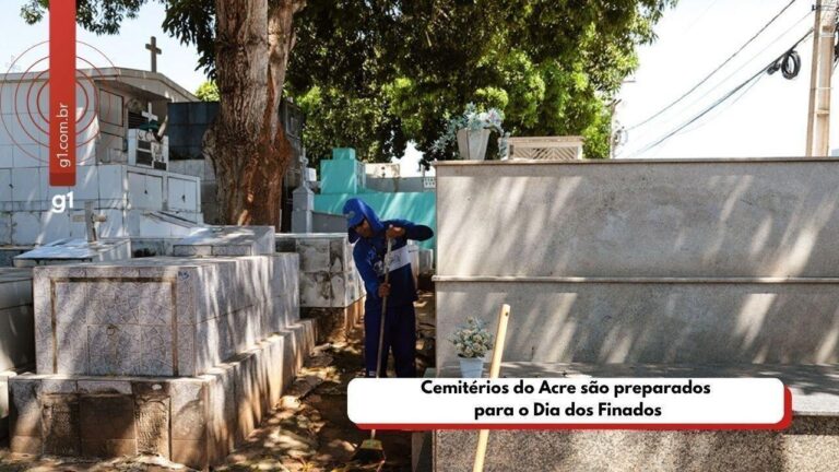 Preparativos para o Dia dos Finados nos cemitérios do Acre