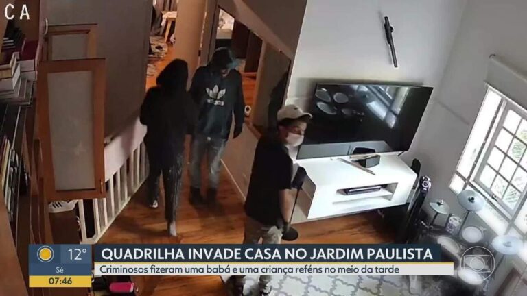 Assaltantes fazem babá e criança reféns em roubo nos Jardins