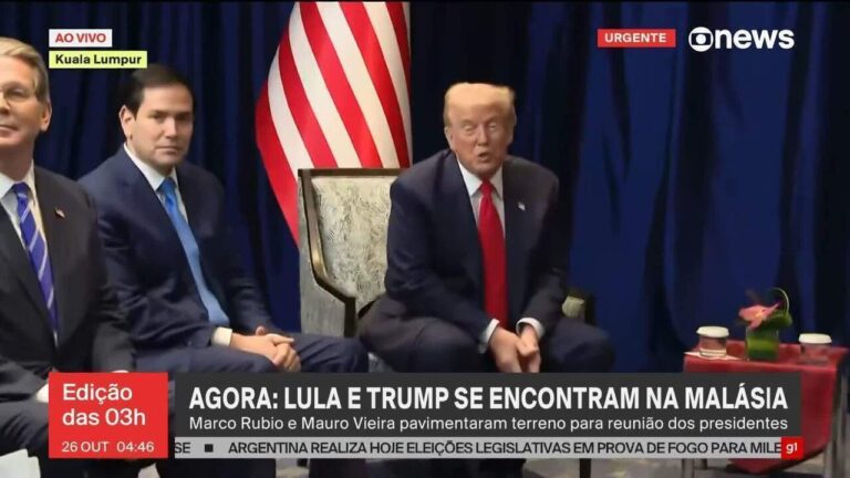 Lula e Trump: Casa Branca divulga foto do encontro