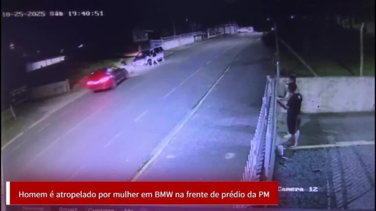 Mulher que atropelou homem com BMW em SC tem prisão preventiva decretada
