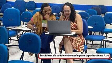 Escola de saúde pública no Acre visa capacitar servidores