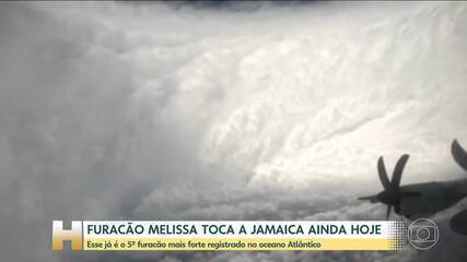 Furacão Melissa atinge Jamaica como a tempestade do século