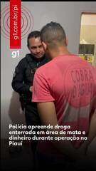 Operação no Piauí resulta em apreensão de drogas e dinheiro