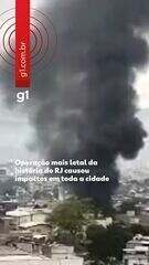 Mobilidade no Rio após operação letal do CV