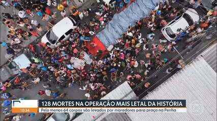 Atualização sobre o número de mortos na operação do RJ