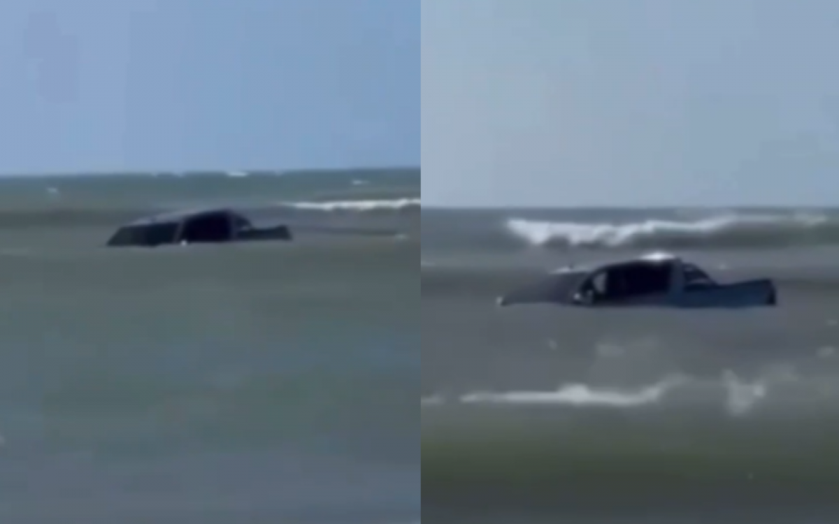 Mar Engole Carro em Jericoacoara: Acesso Irresponsável Termina em Prejuízo