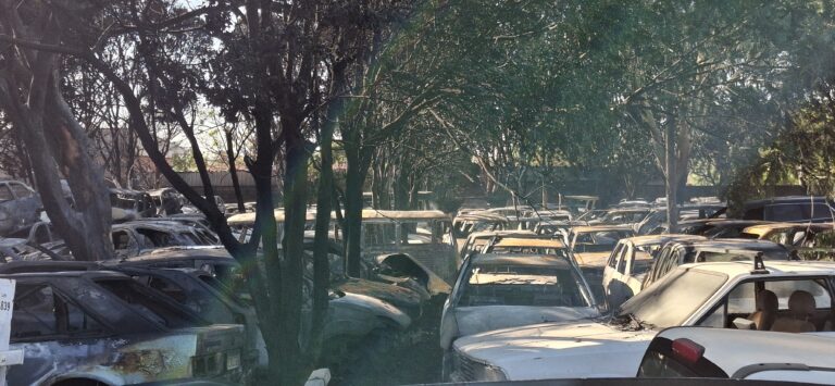 Incêndio destrói mais de 300 veículos em Jaboticabal